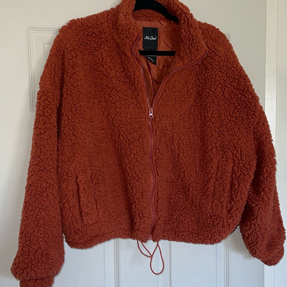 Cozy cinched-waist jacket | Me Jane